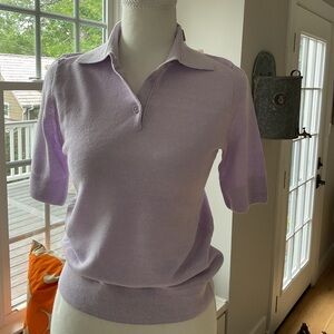 Falconeri women’s linen and cotton polo sweater
